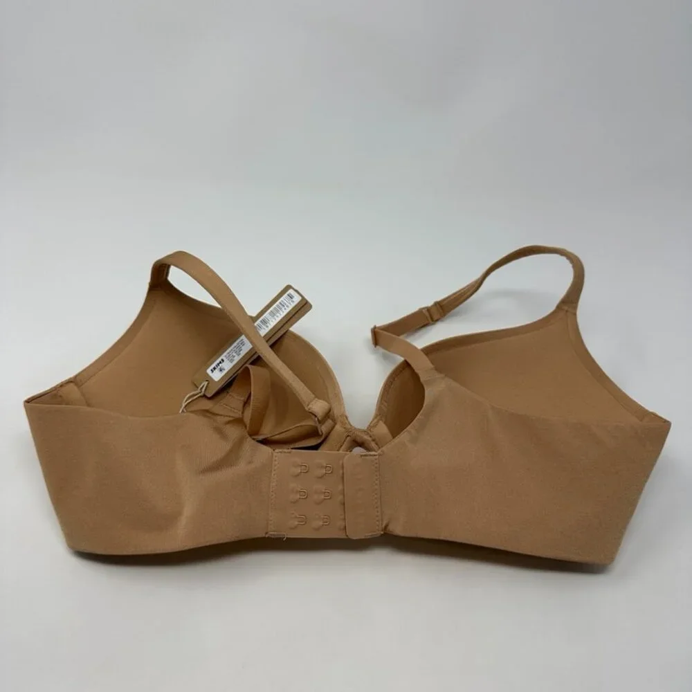 SKIMS Ultimate Bra‎ Teardrop Push Up Plunge bra Ochre size 36D NWT - Picture 6 of 9